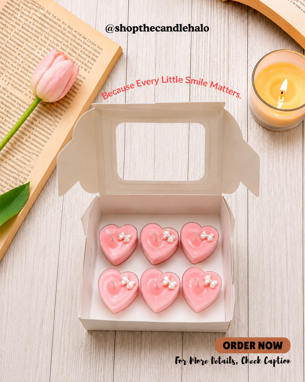 Heart Tea Lights